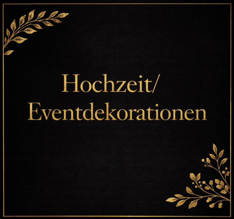 Hochzeit/Eventdekorationen
