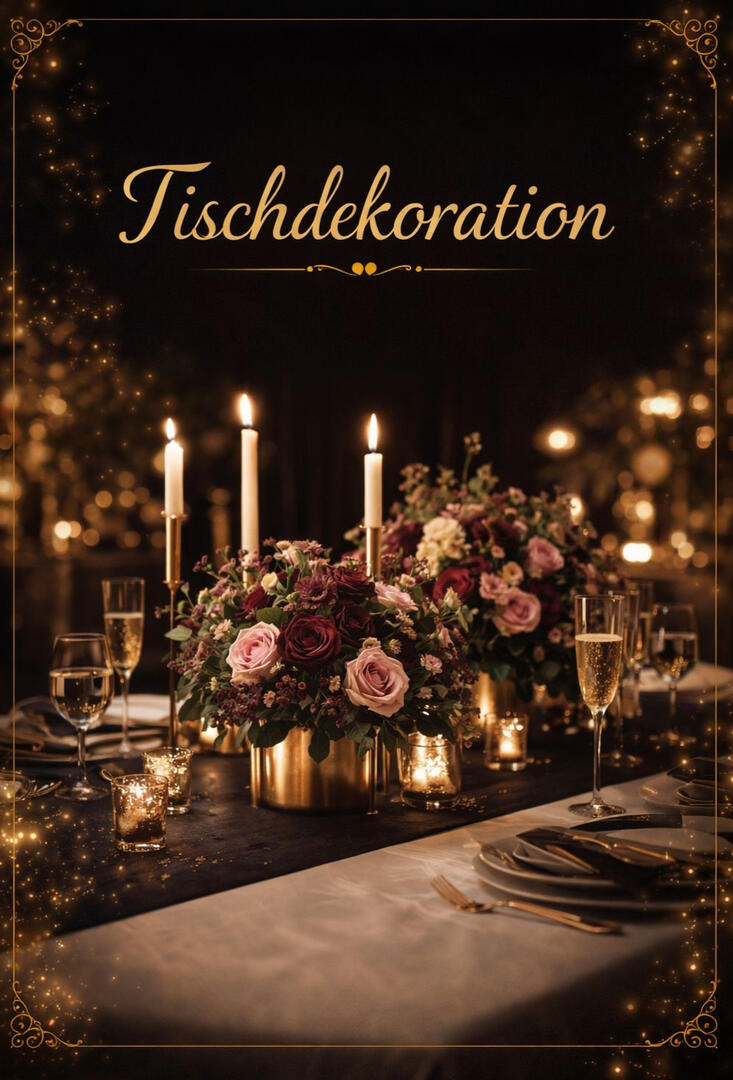 Tischdekoration