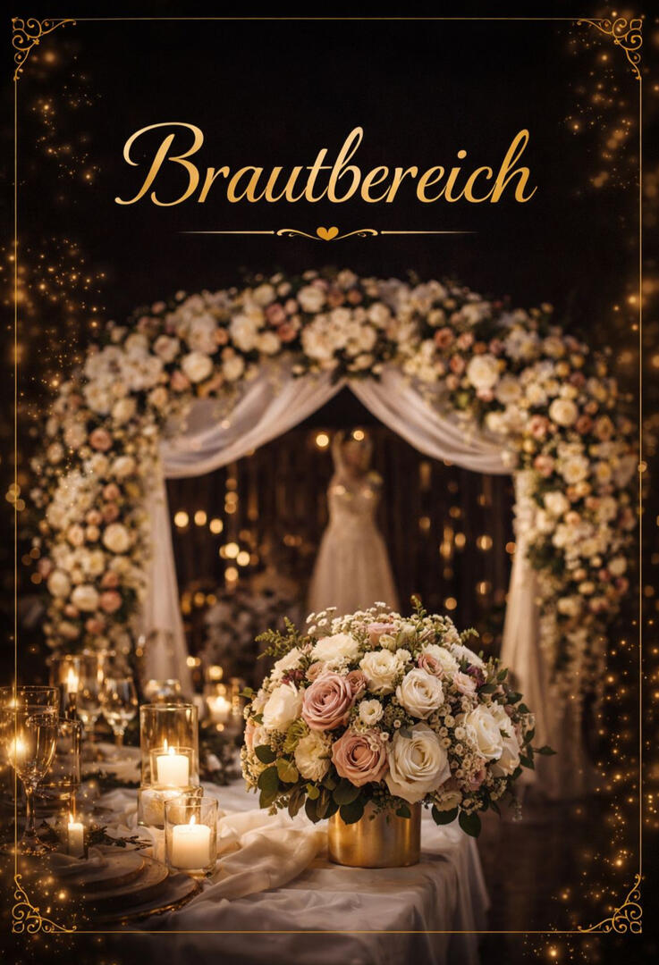 Brautbereich &amp; Bühne