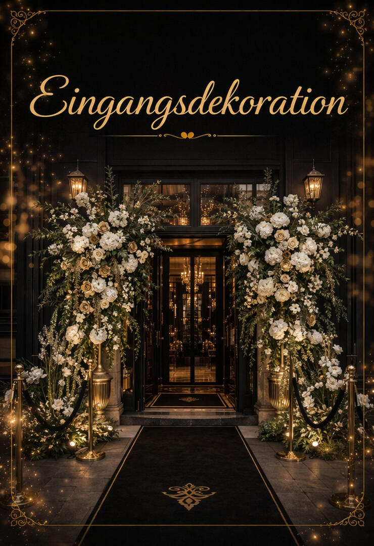 Eingangsdekoration